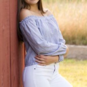 Off the shoulder top